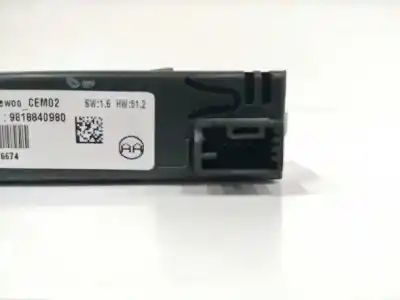 Автозапчасти б/у электронный модуль за peugeot 308 sw ii (lc_, lj_, lr_, lx_, l4_) 1.2 thp 130 ссылки oem iam 9818840980   Автозапчасти б/у электронный модуль за peugeot 308 sw ii (lc_, lj_, lr_, lx_, l4_) 1.2 thp 130 ссылки oem iam 9818840980