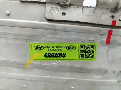 Peça sobressalente para automóvel em segunda mão intercooler por kia stonic (yb) 1.0 t-gdi referências oem iam 2827004610  