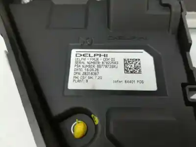 Peça sobressalente para automóvel em segunda mão comando de sofagem (chauffage / ar condicionado) por citroen c4 picasso ii 1.6 bluehdi 120 referências oem iam 96778739xu  