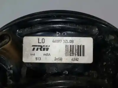 Second-hand car spare part brake servo for nissan pulsar fastback (c13) 1.2 dig-t oem iam references 460073zl0b  