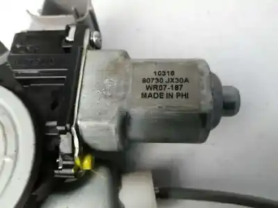 Peça sobressalente para automóvel em segunda mão elevador de vidros dianteiro direito por nissan note (e11, ne11) 1.5 dci referências oem iam 80730jx30a  