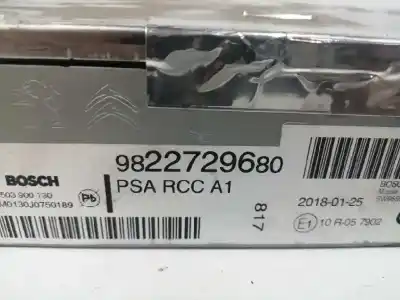 Pezzo di ricambio per auto di seconda mano impianto audio / radio cd per citroen c4 picasso 1.2 12v e-thp / puretech riferimenti oem iam 9822729680  