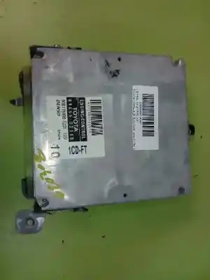 Piesă de schimb auto la mâna a doua unitate de control motor ecu pentru toyota corolla (e12) 2.0 d-4d linea sol berlina referințe oem iam 8966602110