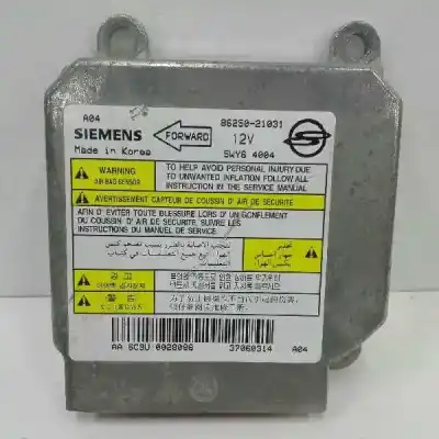 Pezzo di ricambio per auto di seconda mano centralina airbag per ssangyong rodius xdi riferimenti oem iam 8625021031