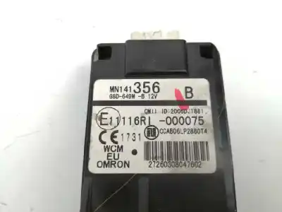 Автозапчастина б/у блок управління іммобілізатором для mitsubishi outlander (cw0) 2.0 di-d cat посилання на oem iam mn141356  