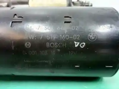 Peça sobressalente para automóvel em segunda mão motor de arranque por bmw x5 (e53) 3.0i referências oem iam 7519160  0001108190