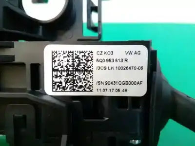 Second-hand car spare part multifunction switch for seat leon (5f1) 1.4 16v tsi act oem iam references 5q0953507gd  