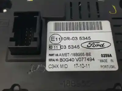Second-hand car spare part multifunction display for ford focus iii 1.6 tdci oem iam references am5t18b955be  