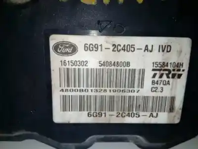 Peça sobressalente para automóvel em segunda mão abs por ford s-max (ca1) titanium referências oem iam 6g912c405aj  