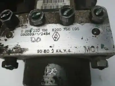 Peça sobressalente para automóvel em segunda mão abs por dacia sandero 1.4 (bs0c, bs0a, bs0g, bs1f, bs0e) referências oem iam 8200756095  0265232198