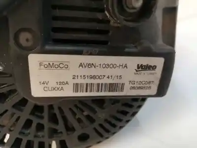 Pezzo di ricambio per auto di seconda mano alternatore per ford focus lim. (cb8) 1.6 16v ti-vct cat riferimenti oem iam av6n10300ha  120a