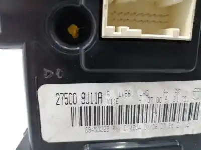 Автозапчастина б/у клімат-контроль для nissan note (e11, ne11) 1.5 dci посилання на oem iam 275009u11a  