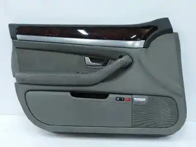 Автозапчасти б/у обивка левой передней двери за audi a8 (4e2) 6.0 w12 48v cat (bht) ссылки oem iam 4e056815