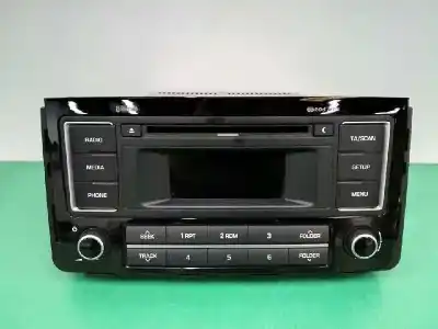 Peça sobressalente para automóvel em segunda mão sistema de áudio / rádio cd por hyundai h350 furgoneta 2.5 crdi referências oem iam 9617059550