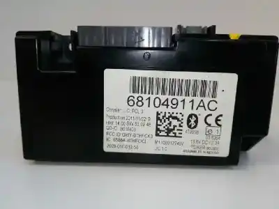Peça sobressalente para automóvel em segunda mão módulo eletrônico por jeep compass (2008-2011) 2.2 crdi referências oem iam 68104911ac