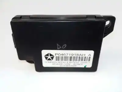 Peça sobressalente para automóvel em segunda mão módulo eletrônico por jeep compass (2008-2011) 2.2 crdi referências oem iam p04671918ah