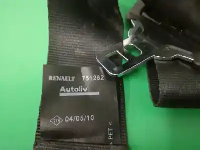 Peça sobressalente para automóvel em segunda mão cinto de segurança traseiro direito por dacia logan ii ambiance referências oem iam 751262  