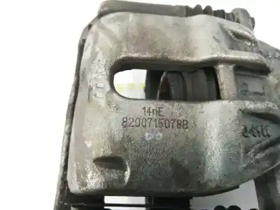 Автозапчастина б/у передній лівий гальмум для renault clio iv (bh_) 1.5 dci 90 посилання на oem iam 8200715078b  