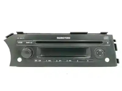 Piesă de schimb auto la mâna a doua sistem audio / cd radio casetofon pentru ssangyong actyon 2.0 td cat referințe oem iam 8910009070