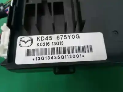 Peça sobressalente para automóvel em segunda mão módulo eletrônico por mazda 6 lim. (gh) (.2012->) style referências oem iam kd45675y0g  