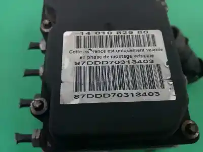 Peça sobressalente para automóvel em segunda mão abs por citroen jumpy hdi 120 l1 familiar (8/9 asientos) referências oem iam 1400513280  0265231550