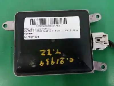 Peça sobressalente para automóvel em segunda mão módulo eletrônico por mazda 6 lim. (gh) (.2012->) style referências oem iam ghp967y90b