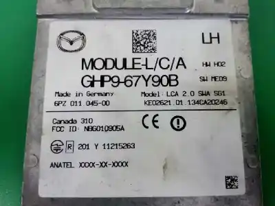 Second-hand car spare part electronic module for mazda 6 lim. (gh) (.2012->) style oem iam references ghp967y90b  