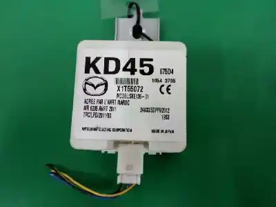 Second-hand car spare part ELECTRONIC MODULE for MAZDA 6 LIM. (GH) (.2012->)  OEM IAM references KD45675D4  X1T55072