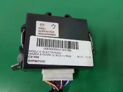 Peça sobressalente para automóvel em segunda mão módulo eletrônico por mazda 6 lim. (gh) (.2012->) style referências oem iam ghp967uu0