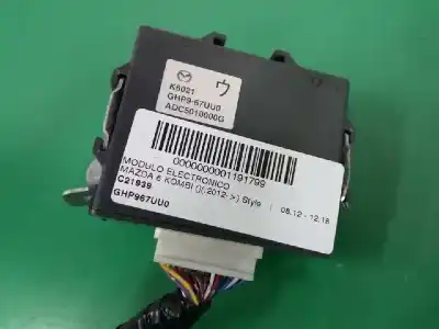 Second-hand car spare part electronic module for mazda 6 lim. (gh) (.2012->) style oem iam references ghp967uu0  adc5010000g