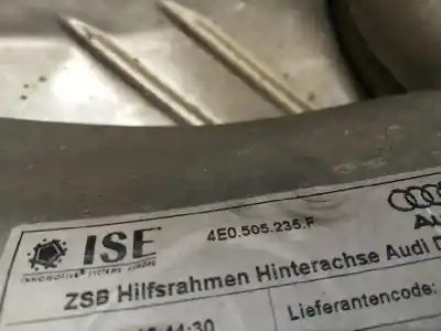 Автозапчасти б/у задний мост за audi a8 (4e2) 6.0 w12 48v cat (bht) ссылки oem iam 4e0505235h  