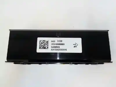 Peça sobressalente para automóvel em segunda mão módulo eletrônico por opel astra k (b16) 1.6 cdti (68) referências oem iam 84295139