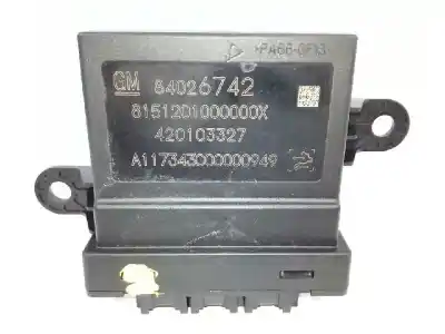 Peça sobressalente para automóvel em segunda mão módulo eletrônico por opel astra k (b16) 1.6 cdti (68) referências oem iam 84026742