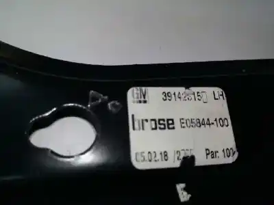 Автозапчасти б/у регулятор стекла переднего левого за opel astra k lim. 5türig 1.6 cdti dpf ссылки oem iam 39142315  c86120100