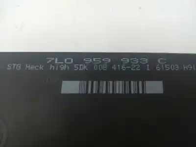 Peça sobressalente para automóvel em segunda mão módulo de confort / bsi /bcm por porsche cayenne (typ 9pa) 4.5 v8 cat referências oem iam 7l0959933c  