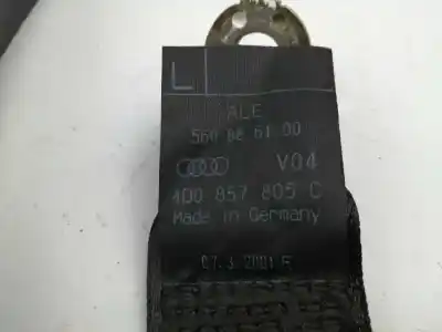 Автозапчастина б/у задній лівий ремін безпеки для audi a8 (d2) 4.2 v8 40v посилання на oem iam 4d0857805c  560886100