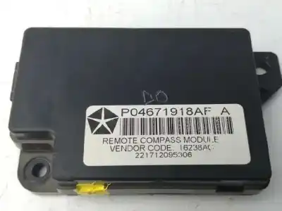 Pezzo di ricambio per auto di seconda mano modulo elettronico per dodge caliber 2.0 16v crd cat riferimenti oem iam 04671918af