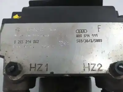 Pièce détachée automobile d'occasion abs (système anti-blocage des roues) pour audi a4 berlina (b5) 1.8 t références oem iam 8d0614111  0265214002