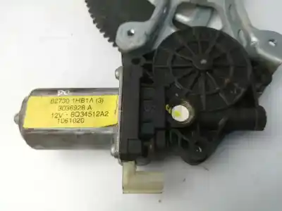 Second-hand car spare part passenger side right window regulator for nissan note (e12) 1.2 oem iam references 807003bb0a  827301hb1a