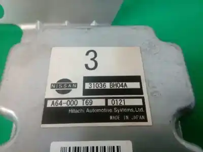 Second-hand car spare part automatic gearbox control unit for nissan note (e11, ne11) 1.6 oem iam references 31036bh04a  