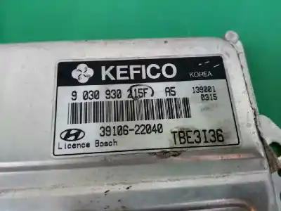 Автозапчасти б/у блок управления двигателем за hyundai getz (tb) 1.3 i ссылки oem iam 3910622040  9030930215f
