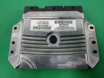 Peça sobressalente para automóvel em segunda mão centralina de suspensão por citroen c6 (td_) 2.7 hdi referências oem iam 9658708280