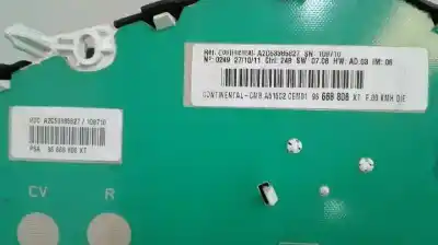 Peça sobressalente para automóvel em segunda mão quadrante por citroen c3 sx referências oem iam 96668806xt  a2c53385827