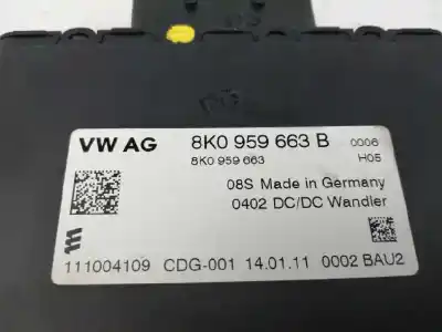 Second-hand car spare part electronic module for audi a4 berlina (b8) 2.0 tdi oem iam references 8k0959663b  