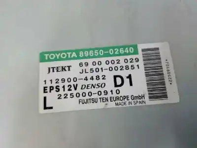 Pezzo di ricambio per auto di seconda mano modulo elettronico per toyota auris hybrid active riferimenti oem iam 8965002640  6900002029
