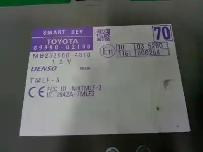 Second-hand car spare part electronic module for toyota auris (_e15_) 1.8 hybrid (zwe150_) oem iam references 8999002140  mb2325004810