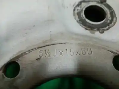 Second-hand car spare part rim for ford transit caja cerrada, media (fy) (2000 =>) ft 300 2.0 oem iam references 2150829 2150829 6,5jx16x60