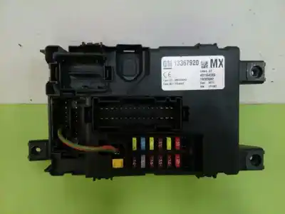 Second-hand car spare part fuse box unit for opel corsa d cmon oem iam references 13367920