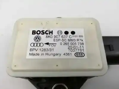 Peça sobressalente para automóvel em segunda mão sensor por audi a4 berlina (b8) 2.0 tdi referências oem iam 8k0907637c 0265005738 