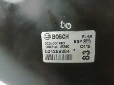 Second-hand car spare part brake servo for iveco daily pr 2.3 diesel cat oem iam references 504269884  0204051883